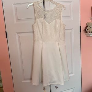 Beautiful white francescas dress